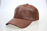 [FLB] Leather Baseball Cap